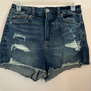 AE Distressed Denim Shorts